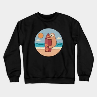 Sloth vacations Crewneck Sweatshirt